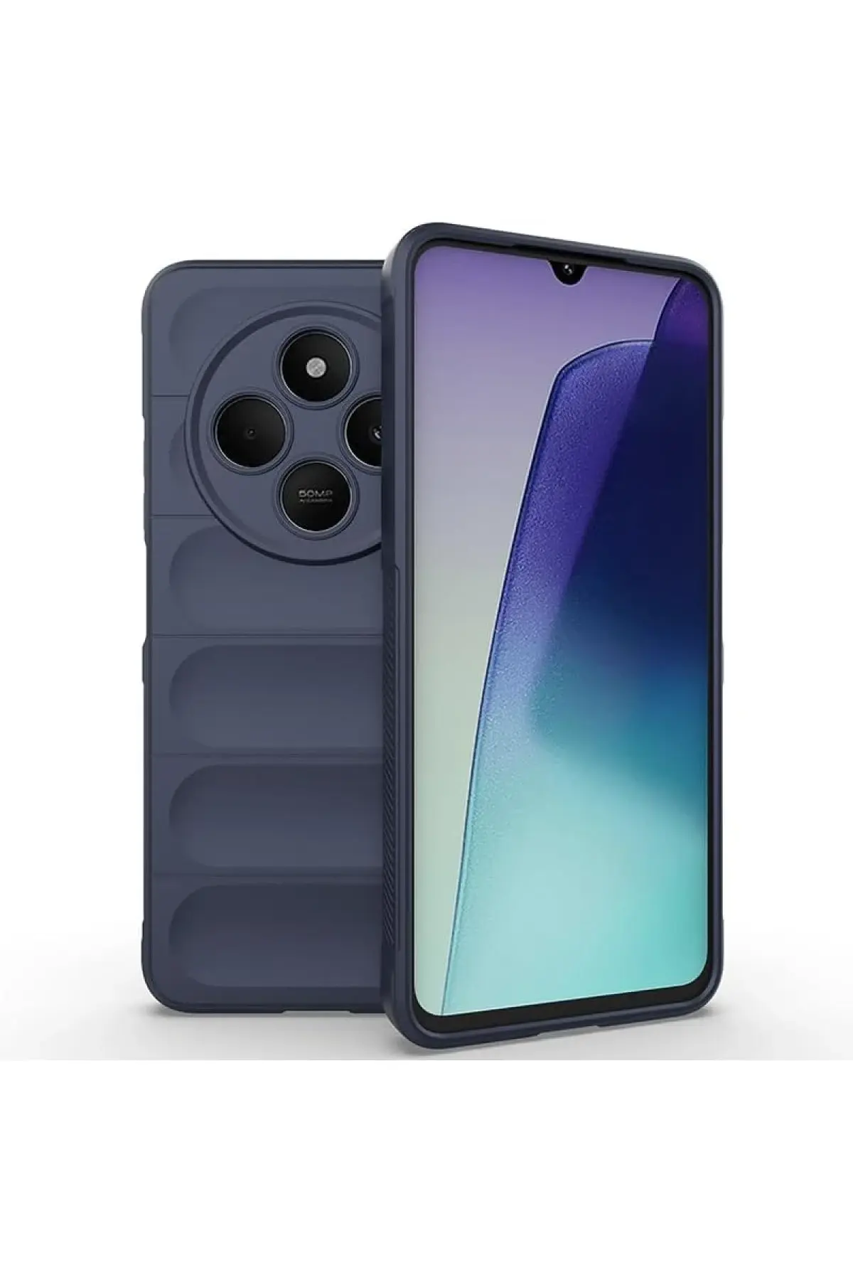 Newface Xiaomi Redmi 14C Kılıf Optimum Silikon - Lacivert