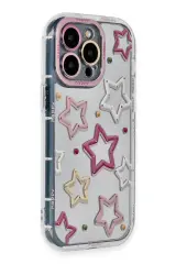 Newface iPhone 15 Pro Max Kılıf Reflexion Desenli Kapak - Desen 3