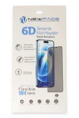 Newface Samsung Galaxy A55 5G 6D Antistatik Mat Seramik Hayalet Nano Ekran Koruyucu