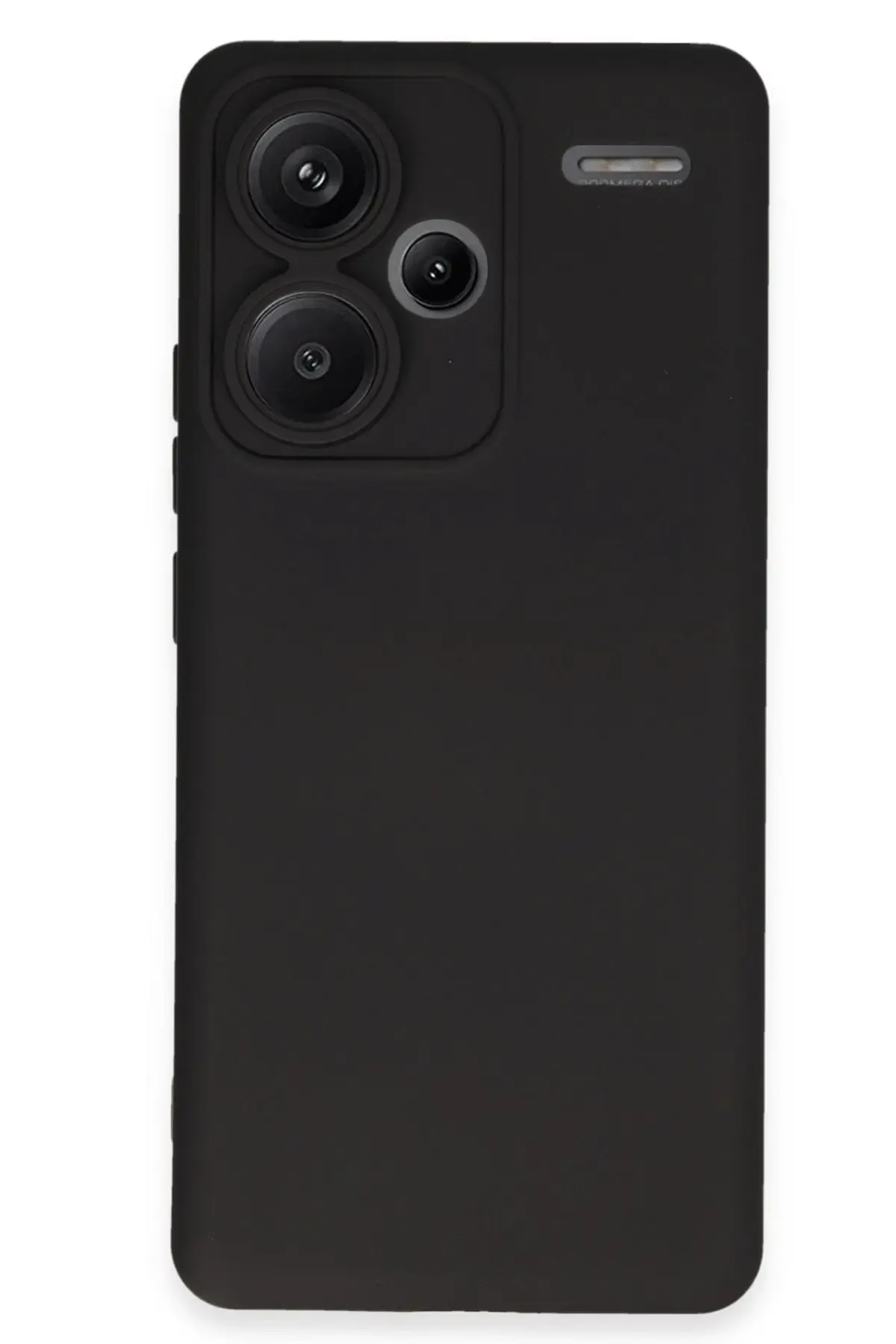 Newface Xiaomi Redmi Note 13 Pro Plus Kılıf Nano içi Kadife Silikon - Siyah