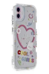 Newface Samsung Galaxy A05 Kılıf Reflexion Desenli Kapak - Desen 1