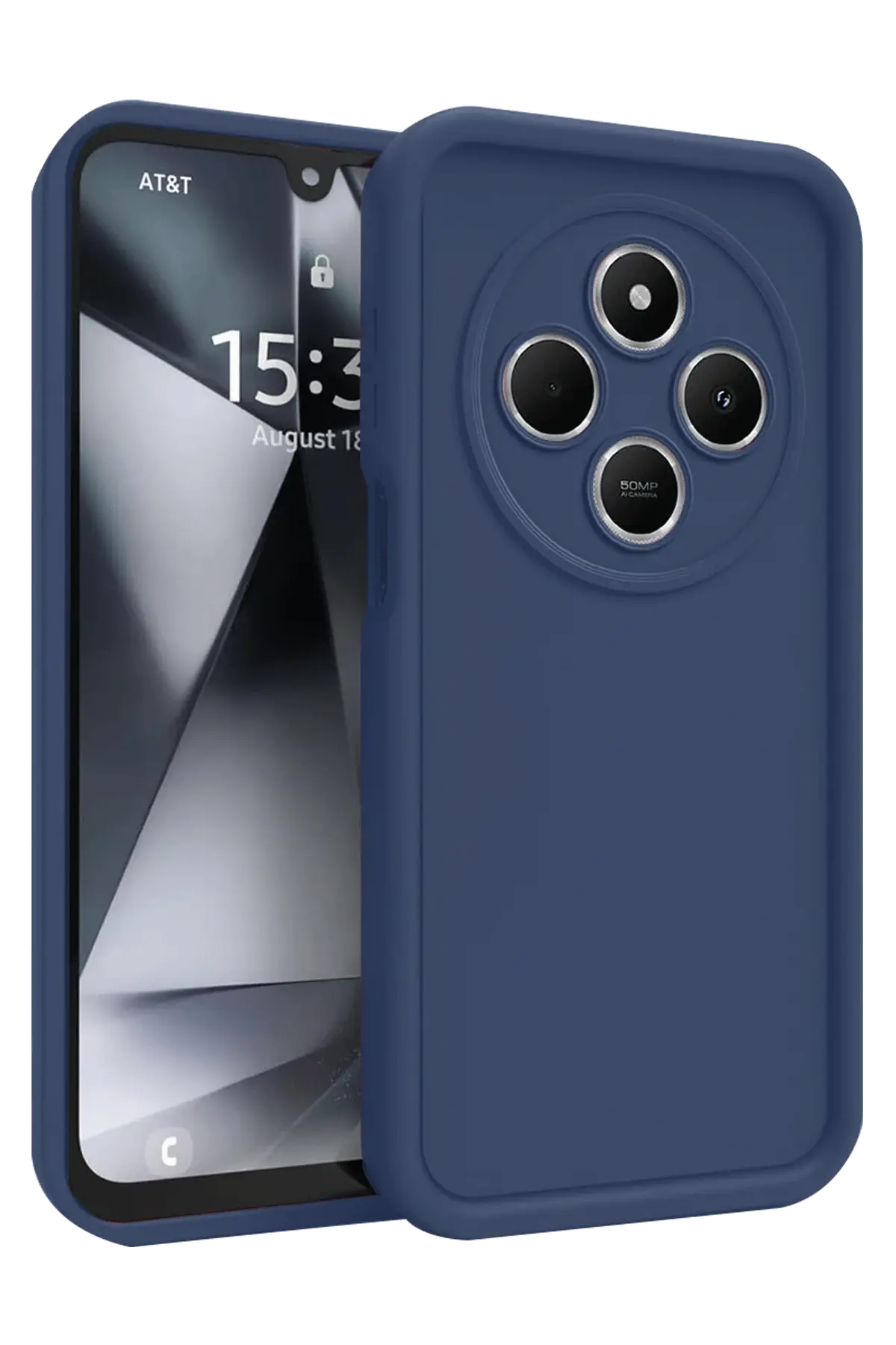 Newface Xiaomi Redmi 14C Kılıf Viera Silikon - Lacivert