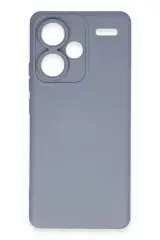 Newface Xiaomi Redmi Note 13 Pro Plus Kılıf Nano içi Kadife Silikon - Gri