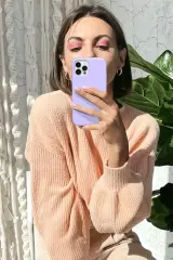 Newface iPhone 12 Pro Kılıf First Silikon - Mürdüm