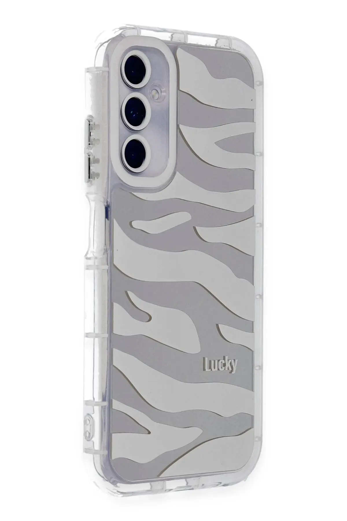 Newface Samsung Galaxy A05S Kılıf Reflexion Desenli Kapak - Desen 10