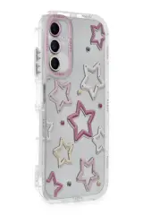 Newface Samsung Galaxy A25 5G Kılıf Reflexion Desenli Kapak - Desen 3